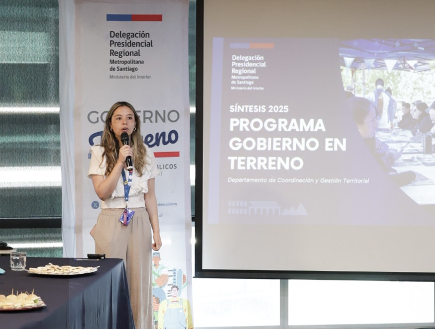 Subdirector participó en el cierre del Programa Gobierno en Terreno 2025 