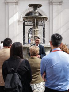 Director Nicolás Hurtado participa del último recorrido por la Memoria en el Día de los DDHH