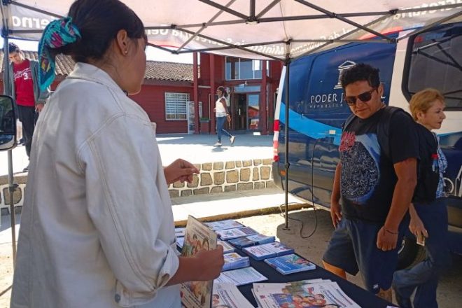 La DOS se desplegó en El Tabo y Viña del Mar.